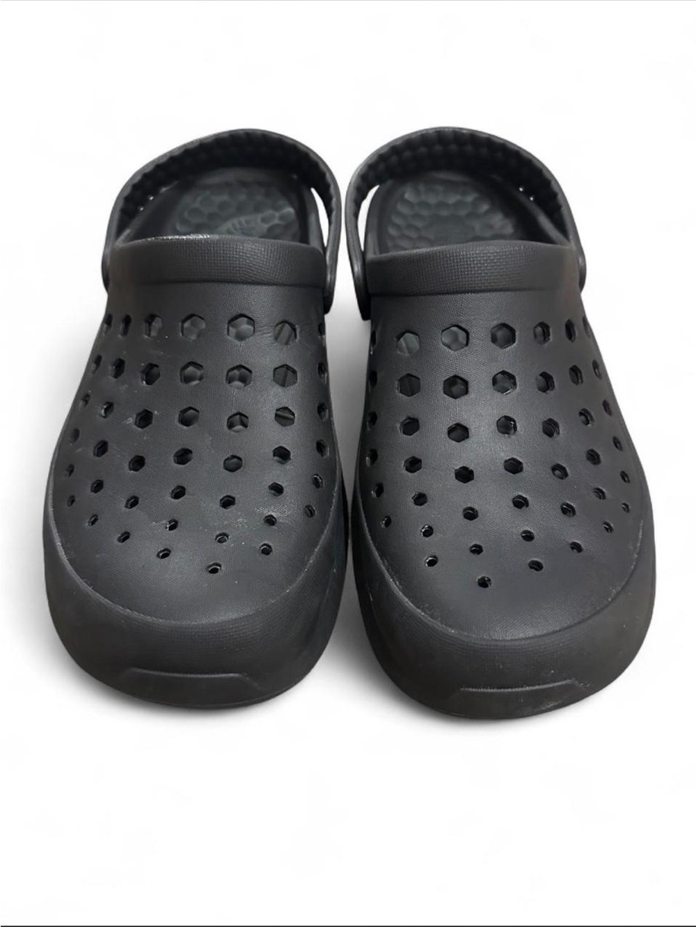 Joybees Black Ventilated Slip-On Clogs